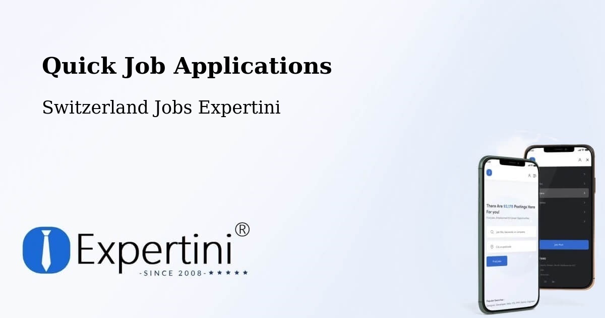 Quick Apply Feature – Davos - Switzerland Jobs Expertini